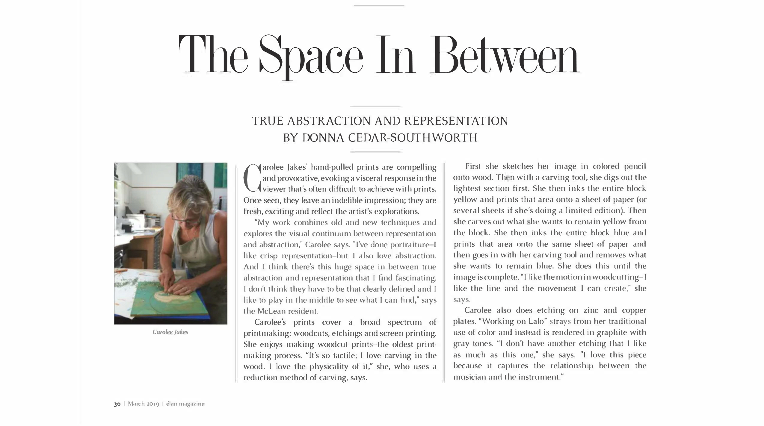 Elan Magazine March 2019